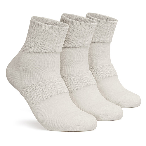 테슬라(TSLA) CQR 테슬라 국산 순면 무압박 중목 양말 3팩