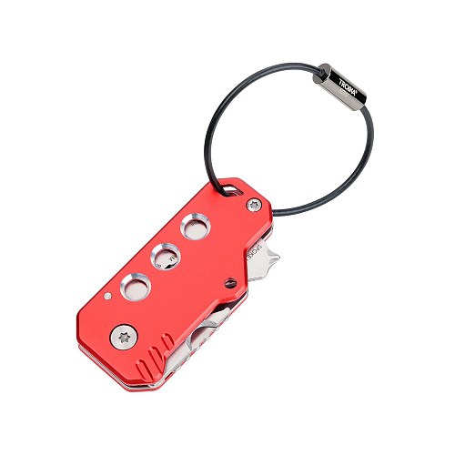 트로이카(TROIKA) 트로이카 컴팩트 멀티툴 공구 (레드)