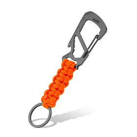 키유니티(KEY UNITY) 키유니티 파라코드 카라비너 키체인 KC00 (블랙버전)