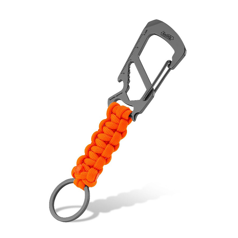 키유니티(KEY UNITY) 키유니티 파라코드 카라비너 키체인 KC00 (블랙버전)