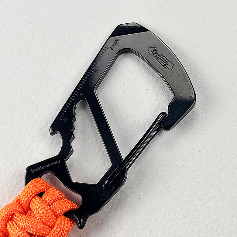 키유니티(KEY UNITY) 키유니티 파라코드 카라비너 키체인 KC00 (블랙버전)