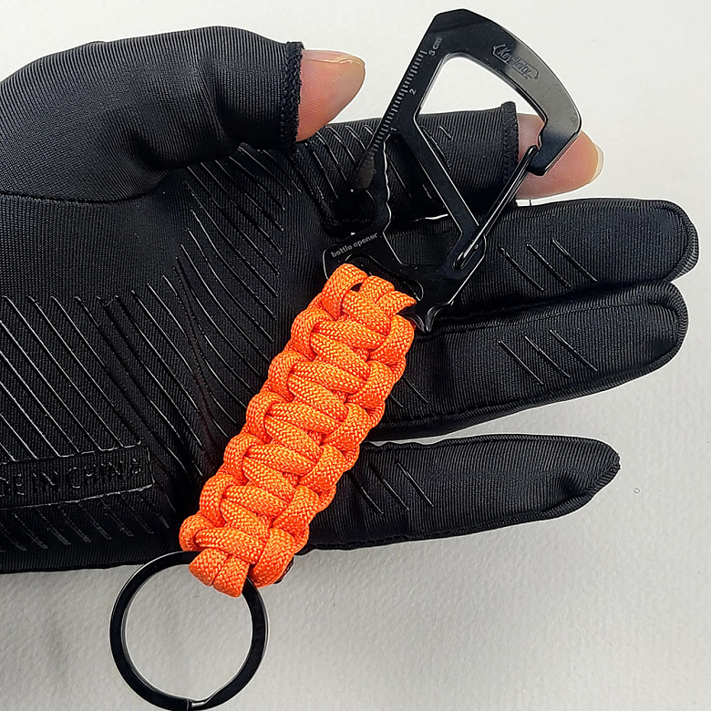 키유니티(KEY UNITY) 키유니티 파라코드 카라비너 키체인 KC00 (블랙버전)