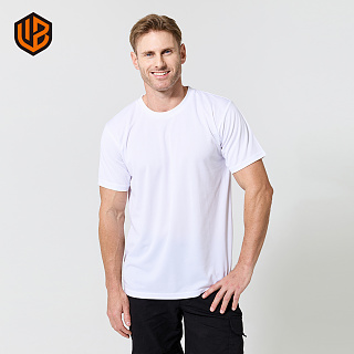 워크블록(WORKBLOC) 워크블록 기능성 라운드 반팔 티셔츠 3팩포장 (2+1)