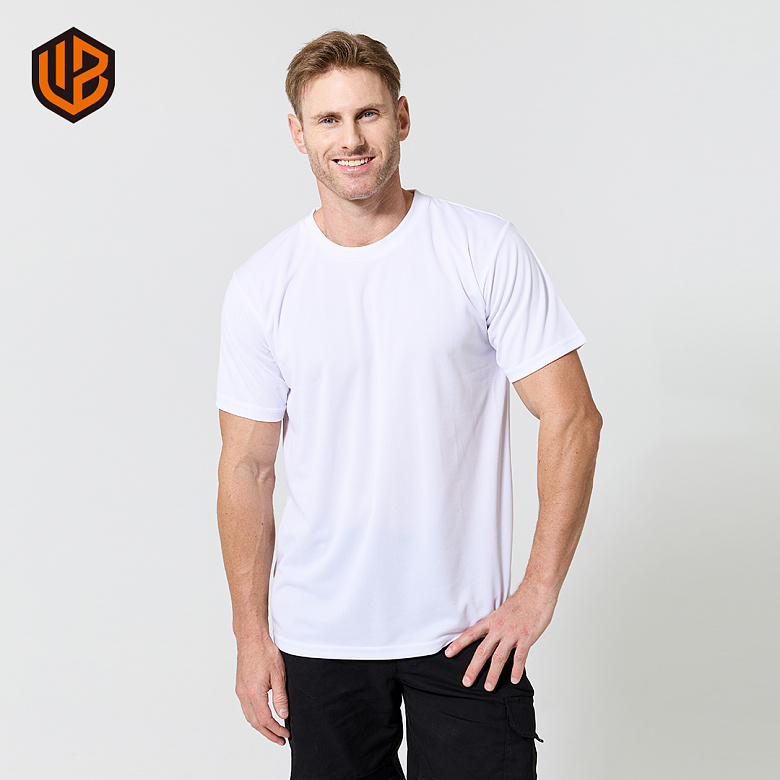 워크블록(WORKBLOC) 워크블록 기능성 라운드 반팔 티셔츠 3팩포장 (2+1)