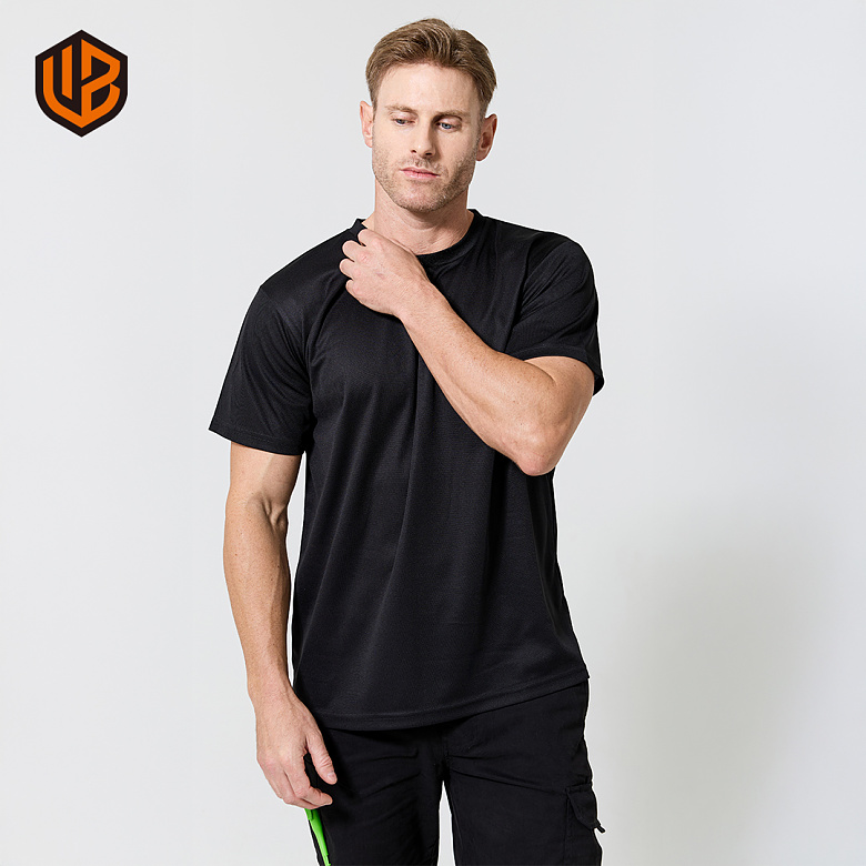 워크블록(WORKBLOC) 워크블록 기능성 라운드 반팔 티셔츠 3팩포장 (2+1)