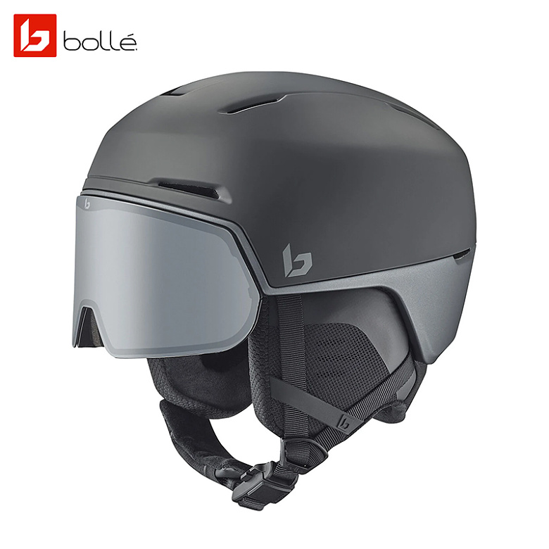 볼레(Bolle) 볼레 헬멧 X - 퓨전 (블랙 스틸 매트 / 포토크로믹 건)