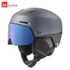 볼레 헬멧 X - 퓨전 밉스 티타늄 블랙 매트 / 포토크로믹 블루