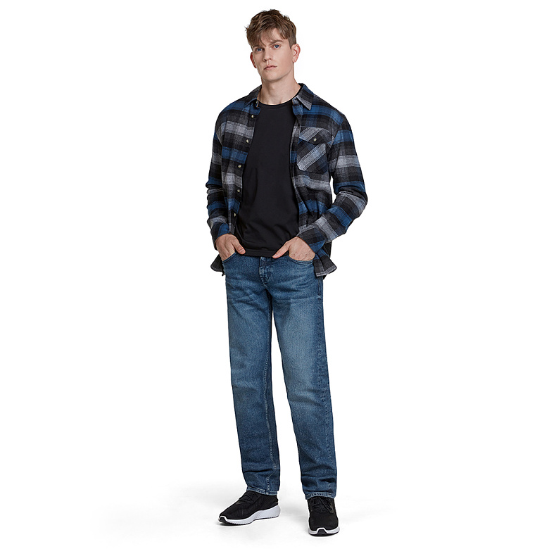 테슬라(TSLA) [1+1]CQR 테슬라 기모 소로나 데일리 베이직 티셔츠