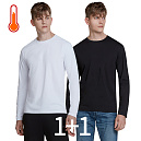 [1+1]CQR 테슬라 기모 소로나 데일리 베이직 티셔츠