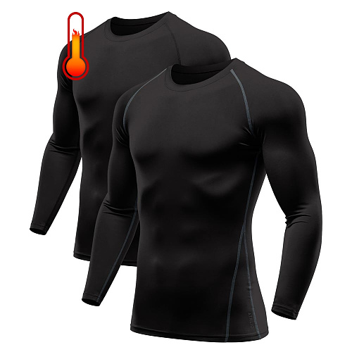 테슬라(TSLA) CQR 테슬라 기모 내의 긴팔 티셔츠 2팩세트 AO-LYD02