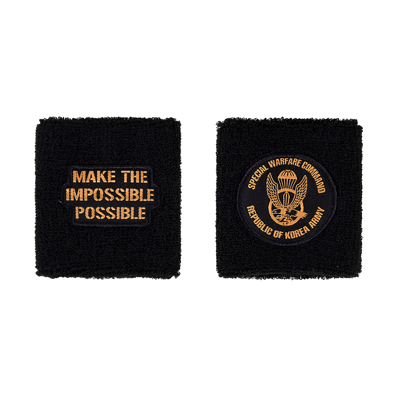 군화와고무신(gunhwawa gomusin) 군화와고무신 특전사 S.W.C 특전마크 손목아대 A세트 WB001