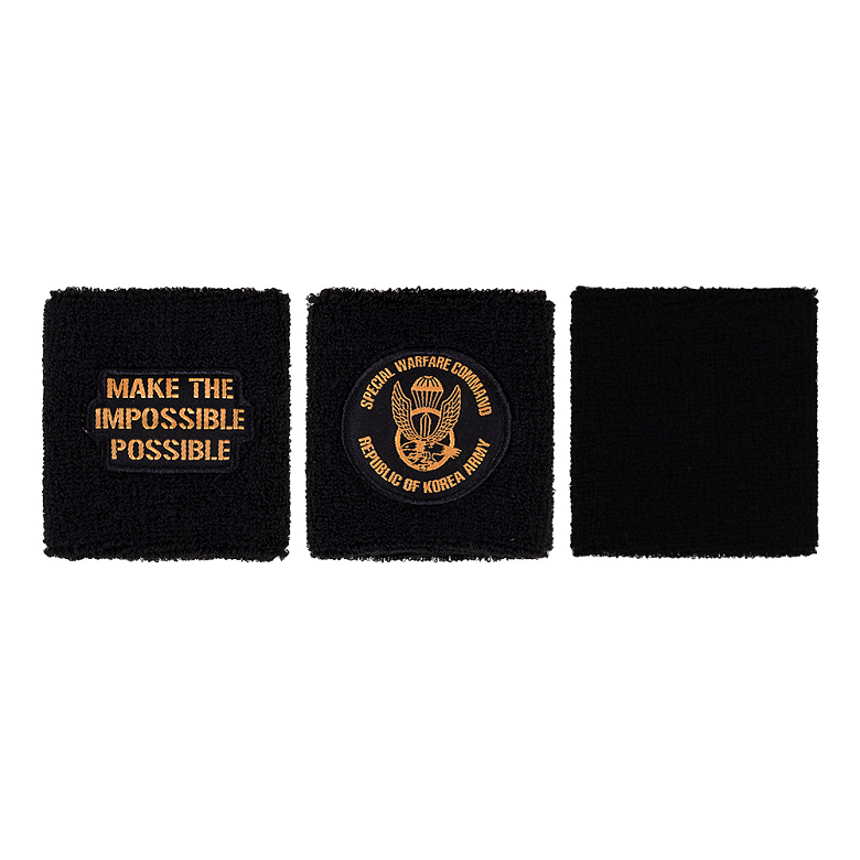 군화와고무신(gunhwawa gomusin) 군화와고무신 특전사 S.W.C 특전마크 손목아대 A세트 WB001