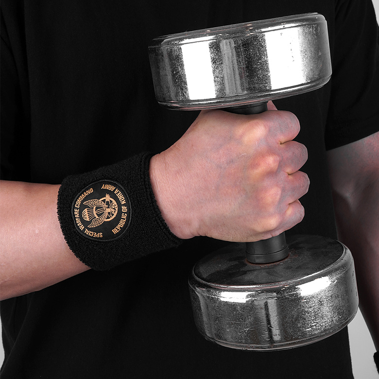 군화와고무신(gunhwawa gomusin) 군화와고무신 특전사 S.W.C 특전마크 손목아대 A세트 WB001