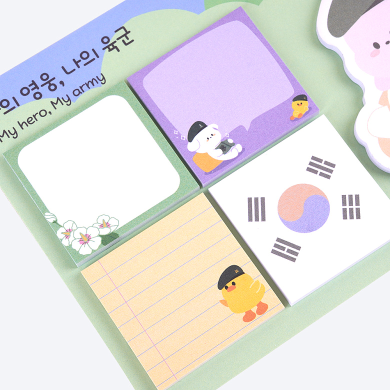 군화와고무신(gunhwawa gomusin) 군화와고무신 육군 ROKA 포스트잇 PI001
