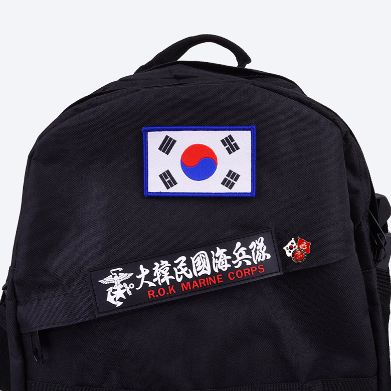 군화와고무신(gunhwawa gomusin) 군화와고무신 대한민국 해병대 깃발 엠블럼 배지 BG013