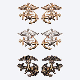 군화와고무신(gunhwawa gomusin) 군화와고무신 해병대 앵카 카라 배지 BG009