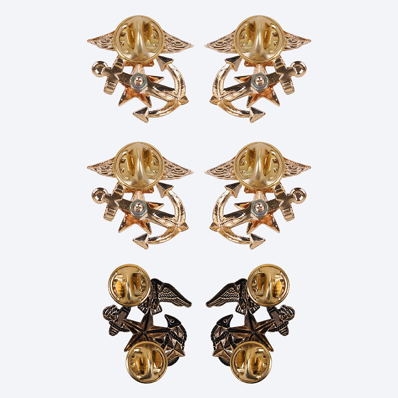 군화와고무신(gunhwawa gomusin) 군화와고무신 해병대 앵카 카라 배지 BG009