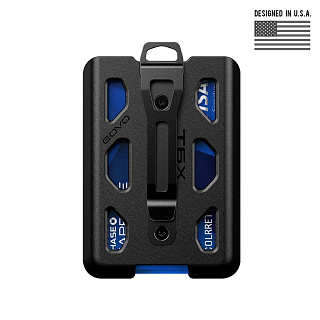 고보(GOVO) 고보 T6X 폴리카보네이트 배지 홀더 지갑 (블랙/수직 클립)