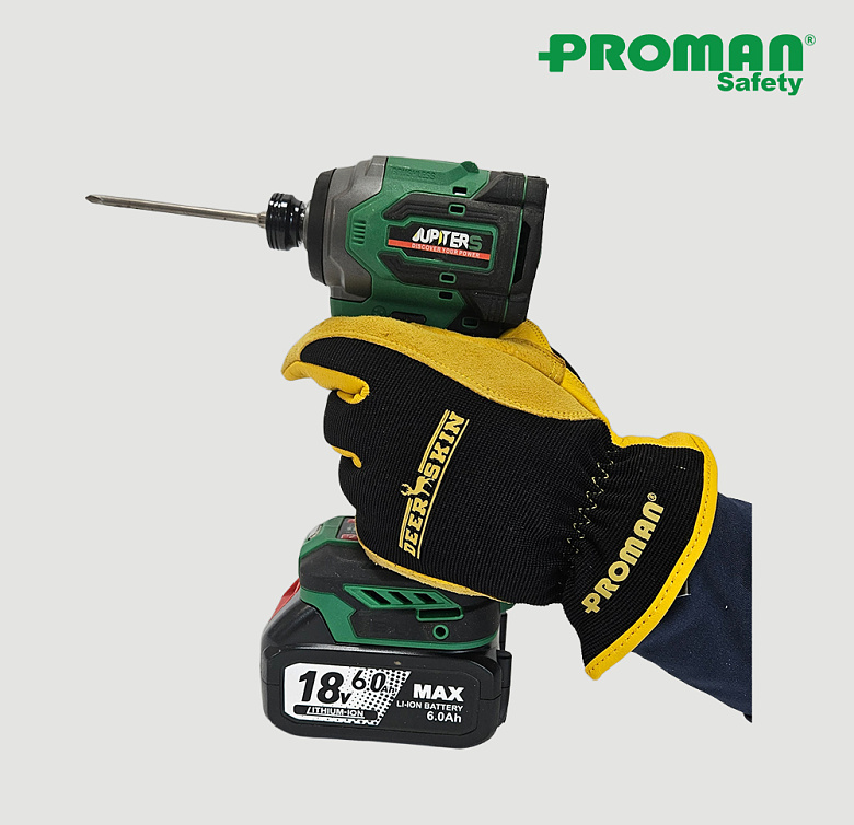 프로맨(Proman) 프로맨 방한용 사슴가죽장갑 PM-8065