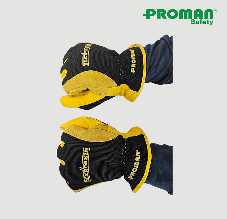 프로맨(Proman) 프로맨 방한용 사슴가죽장갑 PM-8065