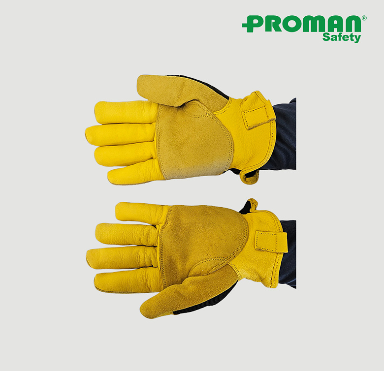 프로맨(Proman) 프로맨 방한용 사슴가죽장갑 PM-8065