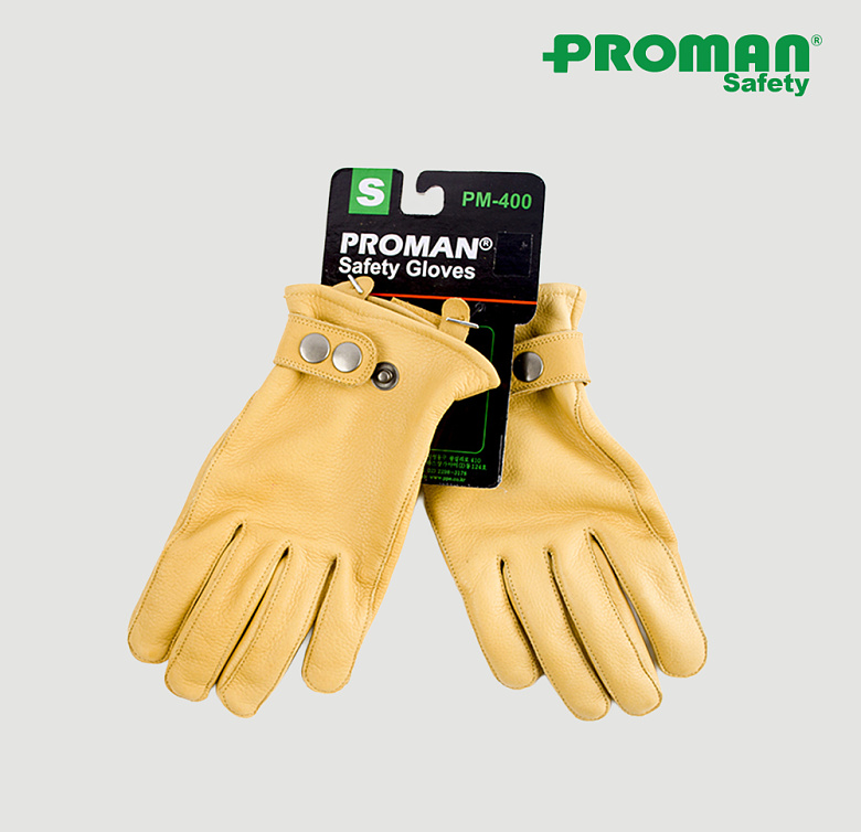 프로맨(Proman) 프로맨 바이크용 소가죽장갑 PM-400