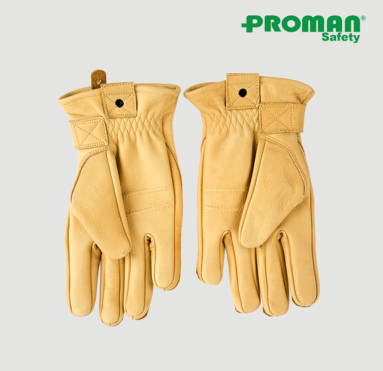 프로맨(Proman) 프로맨 바이크용 소가죽장갑 PM-400