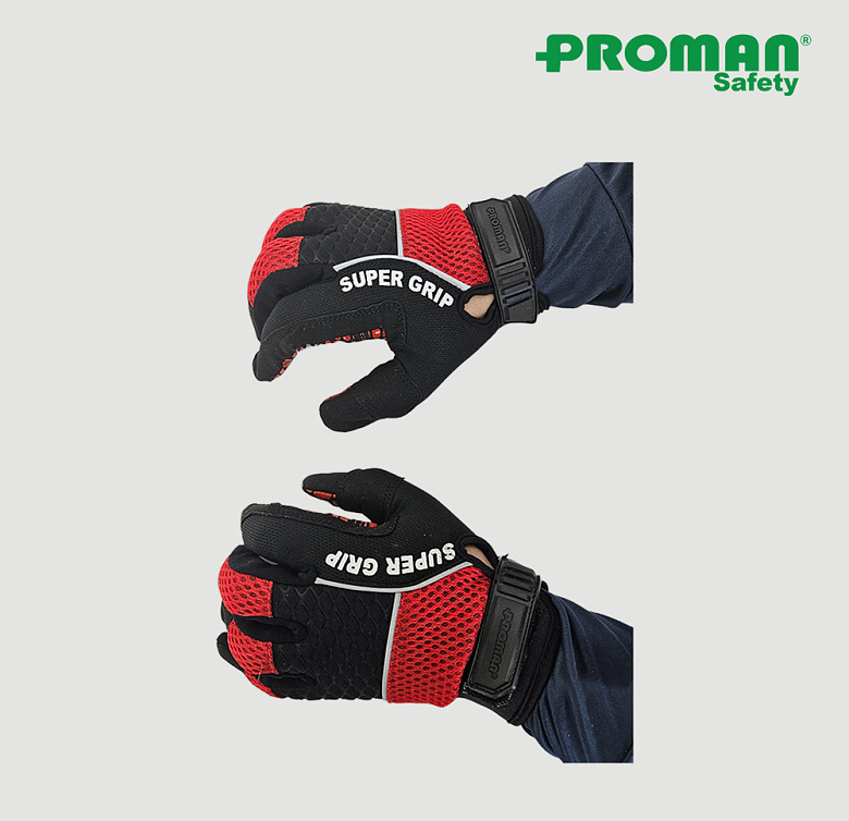 프로맨(Proman) 프로맨 메카닉 수퍼그립 장갑 PM-1046