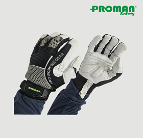 프로맨(Proman) 프로맨 메카닉 가죽장갑 PM-7005