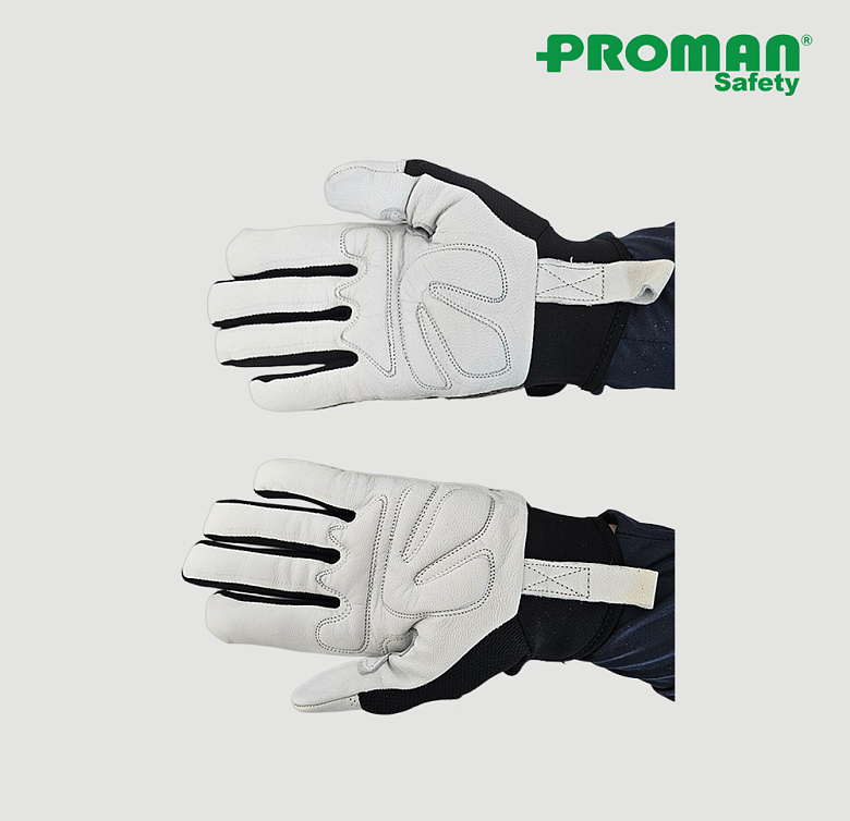 프로맨(Proman) 프로맨 메카닉 가죽장갑 PM-7005