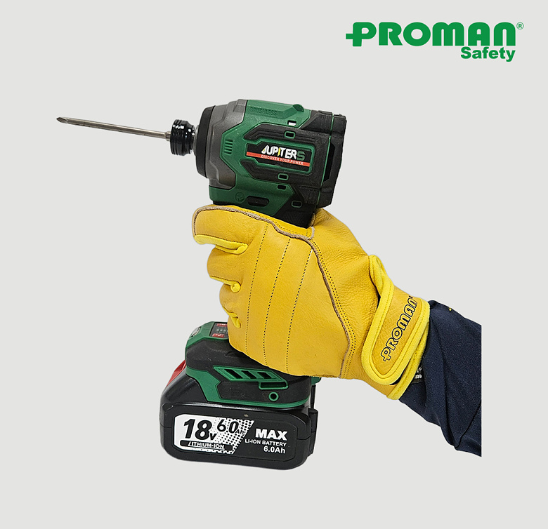 프로맨(Proman) 프로맨 작업용 소가죽장갑 PM-7009