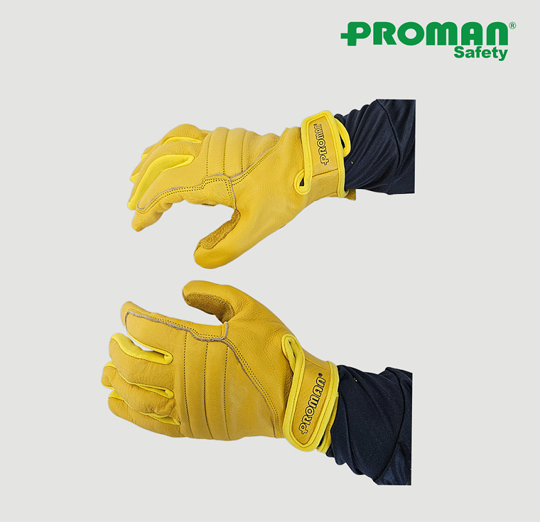 프로맨(Proman) 프로맨 작업용 소가죽장갑 PM-7009