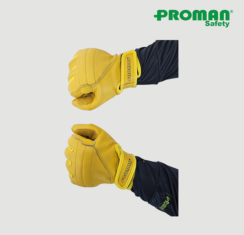 프로맨(Proman) 프로맨 작업용 소가죽장갑 PM-7009