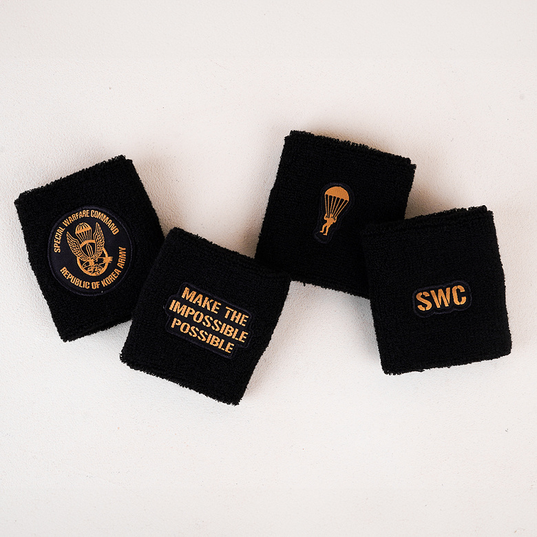 군화와고무신(gunhwawa gomusin) 군호와고무신 특전사 S.W.C 손목아대 C세트 WB003