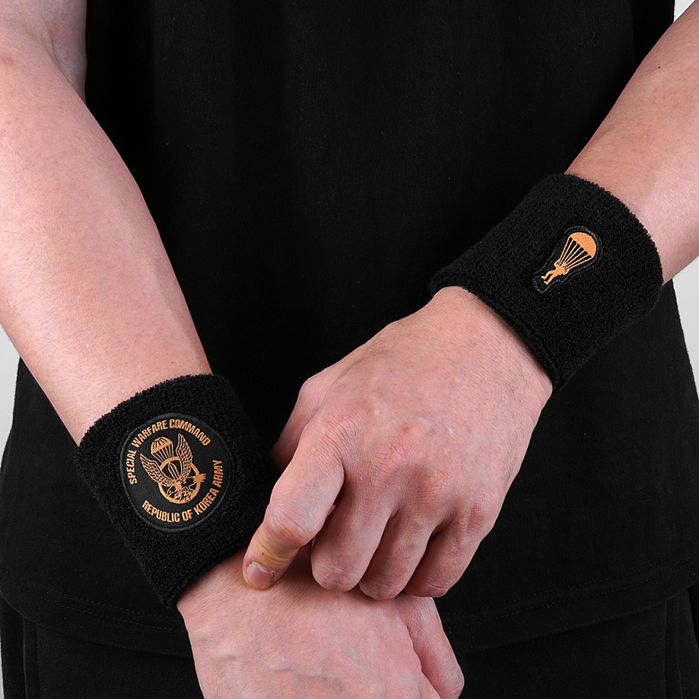 군화와고무신(gunhwawa gomusin) 군호와고무신 특전사 S.W.C 손목아대 C세트 WB003