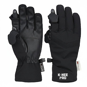 케이-니 프로(K-NEE PRO) K-NEE PRO 플립 락 오픈 핑거 3M 소재 스키장갑
