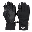K-NEE PRO 플립 락 오픈 핑거 3M 소재 스키장갑