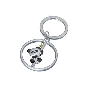 트로이카(TROIKA) 트로이카 돌아가는 팬더 키홀더 키링