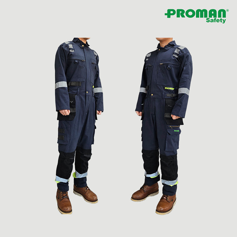 프로맨(Proman) 프로맨 이지오프 커버올 일체형 작업복WC-200NK