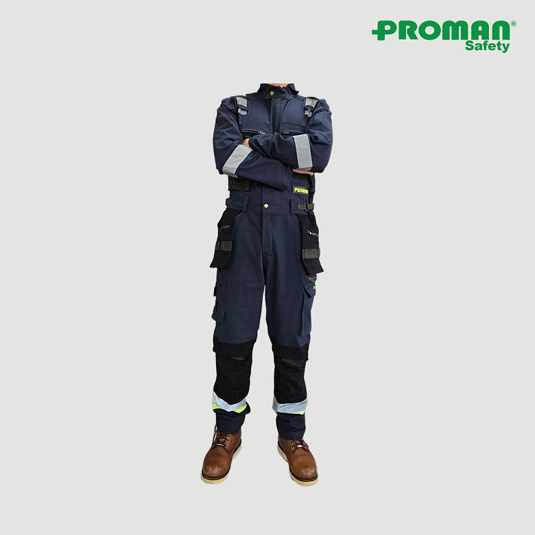 프로맨(Proman) 프로맨 이지오프 커버올 일체형 작업복WC-200NK
