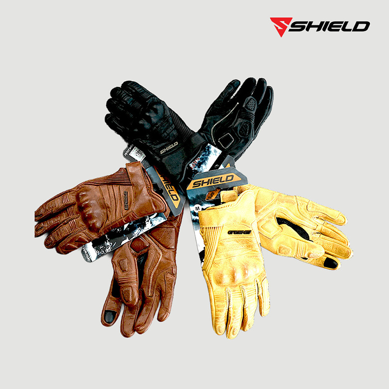 프로맨(Proman) 쉴드 바이크 가죽장갑 PM-1001