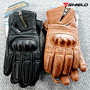 쉴드 겨울용 방수 바이크 가죽장갑 PM-1061