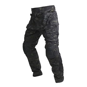 에머슨(EMERSON) 에머슨 기어 G3 택티컬 팬츠 (멀티캠 블랙)