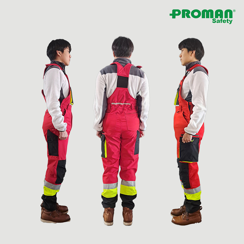 프로맨(Proman) 프로맨 방한용 소프트쉘 멜빵바지 WB-S750