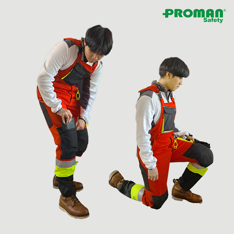 프로맨(Proman) 프로맨 방한용 소프트쉘 멜빵바지 WB-S750