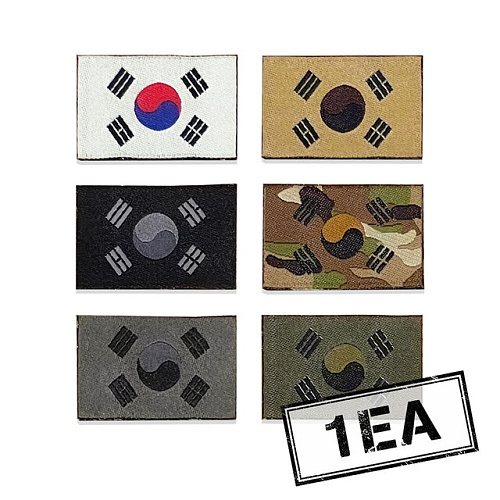 쿠닌(QOONIN) 쿠닌 미니 태극기 6종 낱개