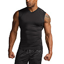 CQR 테슬라 컴프레션 헬스 나시 민소매 티셔츠 베이스레이어