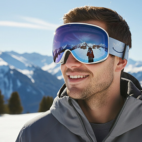 제프 밀리터리 아이쉴드(Jeff Military Eyeshield) 제로-지 LVR SUPERB  S2 스키고글 (2종)