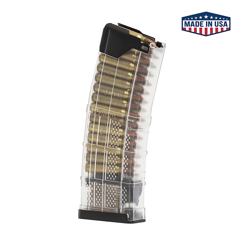 랜서(Lancer Systems) 랜서 L5AWM Gen 2 5.56X45mm 30발 들이 탄창 (클리어)