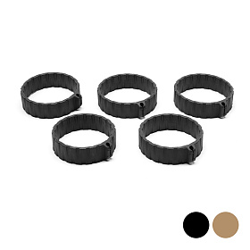 스트라이크 인더스트리(Strike Industries) 스트라이크 인더스트리 케이블 정리용 뱅 밴드 (5개 1세트)